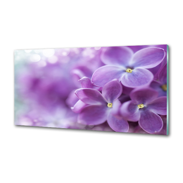 Spatplaat keuken Seringbloemen