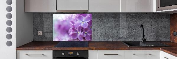 Spatplaat keuken Seringbloemen