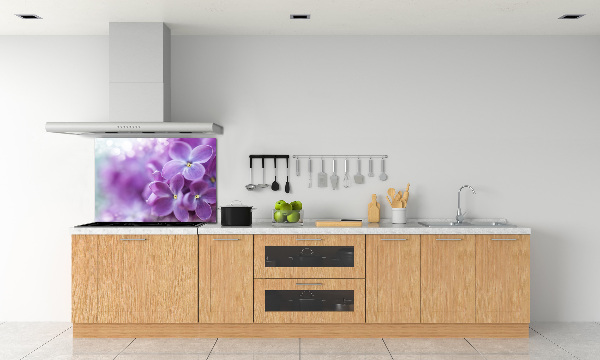 Spatplaat keuken Seringbloemen