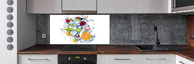 Achterwand keuken Fruit en ijs