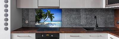 Keuken achterwand Tropisch strand