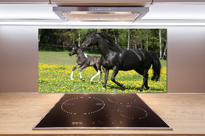 Panel lacobel Klacz ze źrebięciem