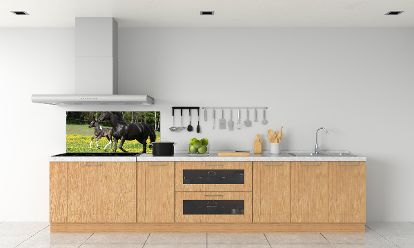 Panel lacobel Klacz ze źrebięciem