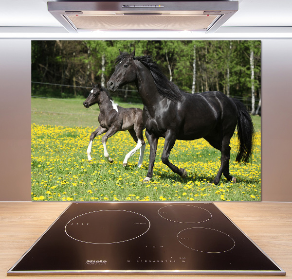 Panel lacobel Klacz ze źrebięciem