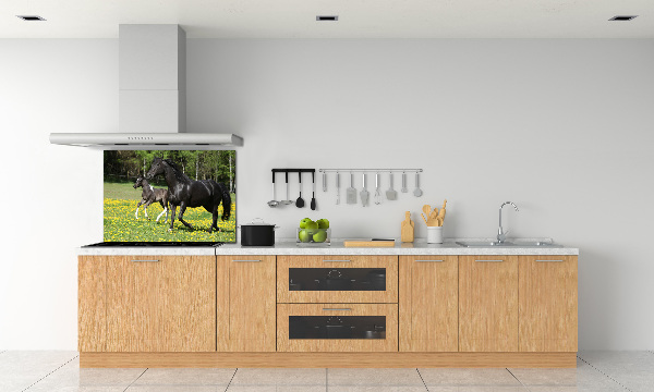 Panel lacobel Klacz ze źrebięciem