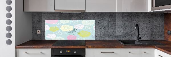 Spatplaat keuken Rozen