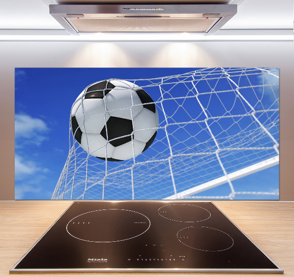 Panel do kuchni Piłka w bramce