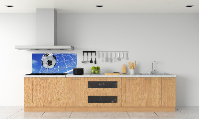 Spatplaat keuken De bal ligt in het doel.