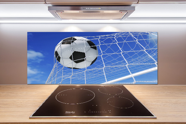 Panel do kuchni Piłka w bramce