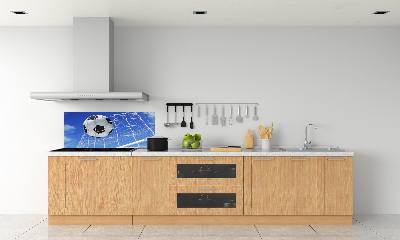 Spatplaat keuken De bal ligt in het doel.
