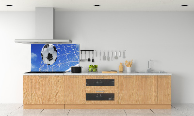 Spatplaat keuken De bal ligt in het doel.