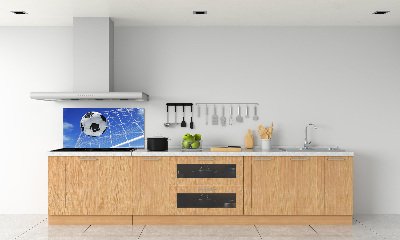 Spatplaat keuken De bal ligt in het doel.