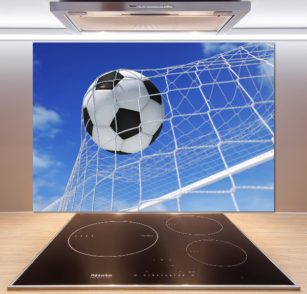 Panel do kuchni Piłka w bramce