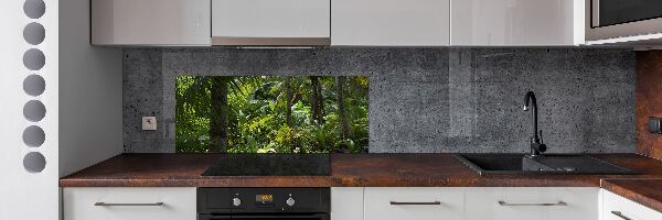 Keuken achterwand Tropisch bos