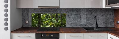 Keuken achterwand Tropisch bos