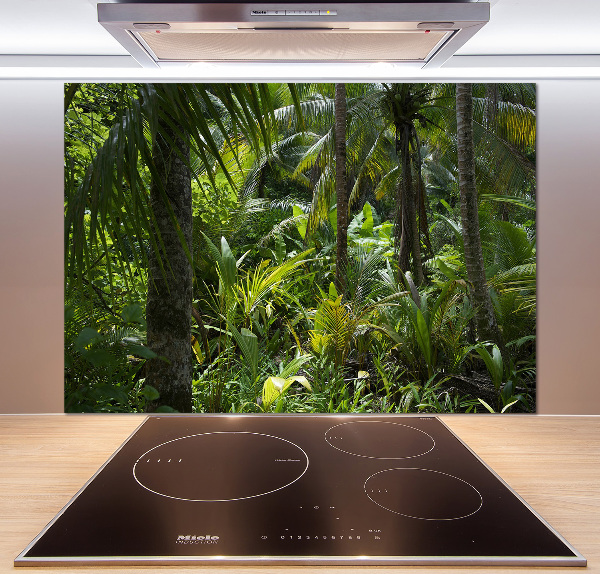 Keuken achterwand Tropisch bos