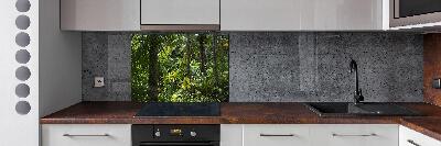 Keuken achterwand Tropisch bos