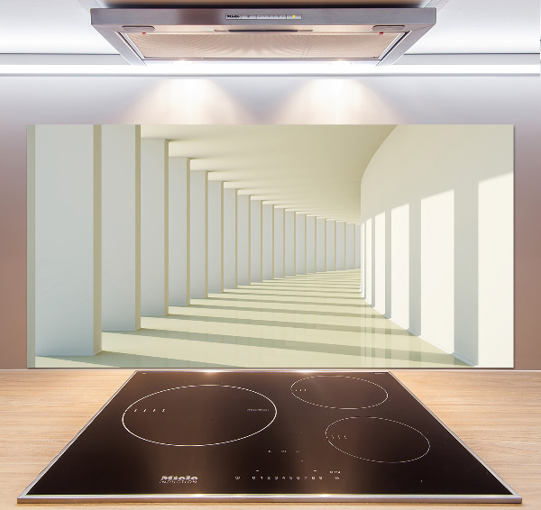 Glazen achterwand keuken Hal