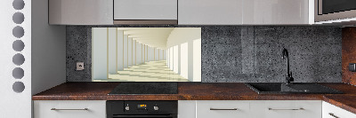 Glazen achterwand keuken Hal