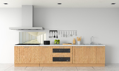 Glazen achterwand keuken Hal