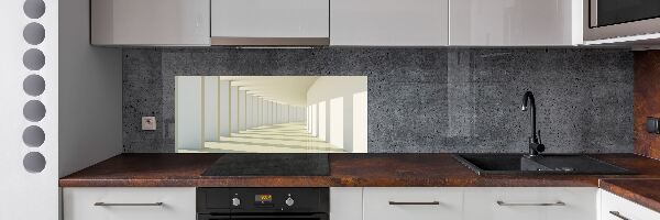 Glazen achterwand keuken Hal