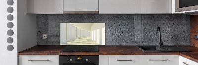Glazen achterwand keuken Hal