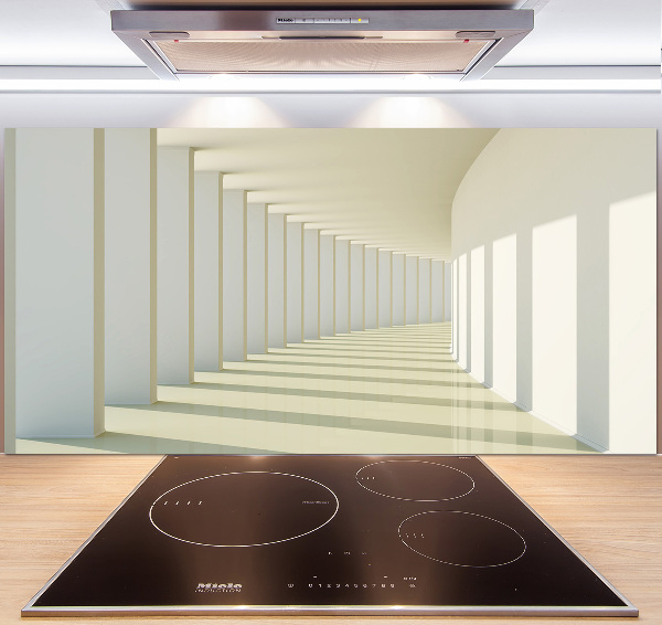 Glazen achterwand keuken Hal