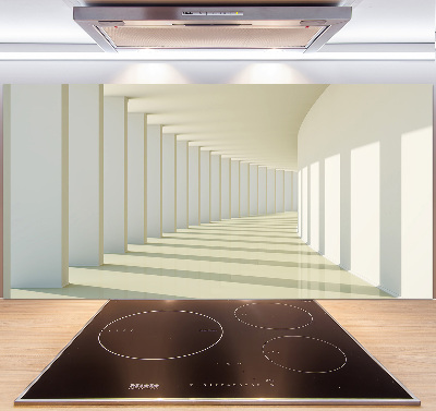 Glazen achterwand keuken Hal