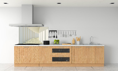Glazen achterwand keuken Hal