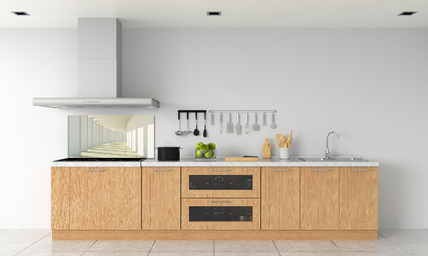 Glazen achterwand keuken Hal