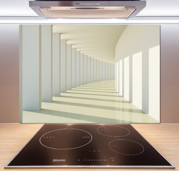 Glazen achterwand keuken Hal
