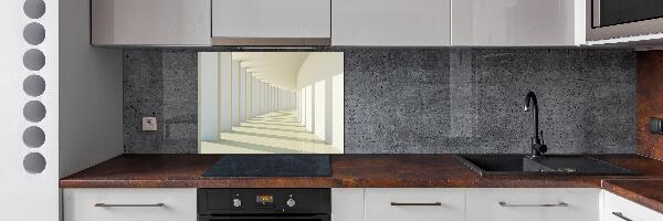 Glazen achterwand keuken Hal