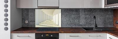 Glazen achterwand keuken Hal