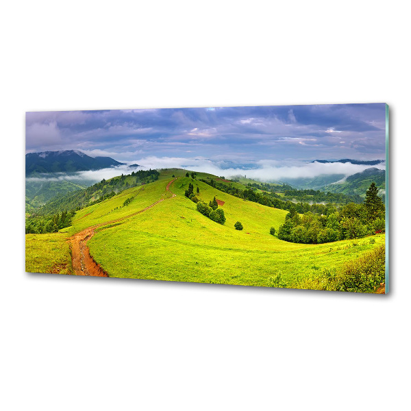 Panel do kuchni Zielone wzgórza