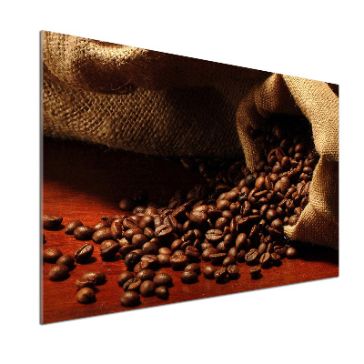 Keuken achterwand Koffiebonen