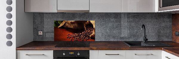 Keuken achterwand Koffiebonen