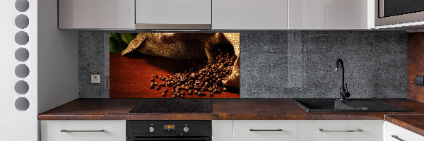 Keuken achterwand Koffiebonen