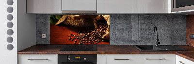 Keuken achterwand Koffiebonen