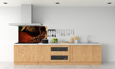 Keuken achterwand Koffiebonen