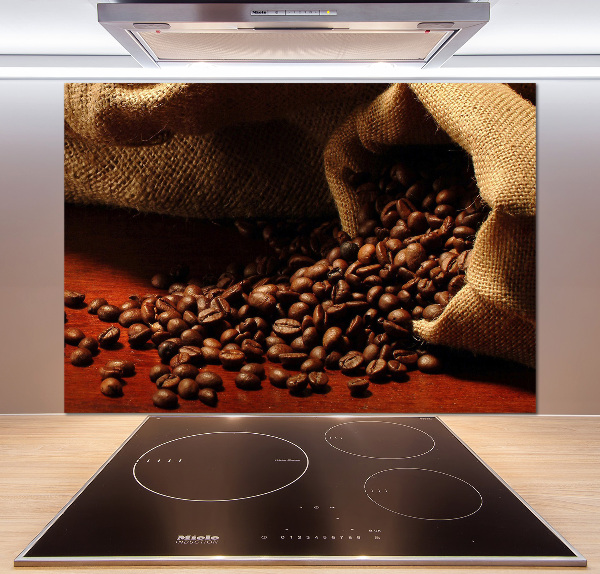 Keuken achterwand Koffiebonen