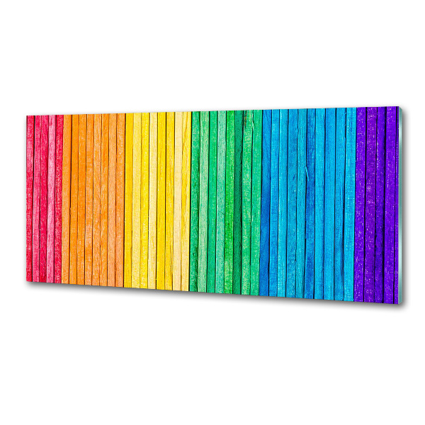 Panel do kuchni Kolorowe paski