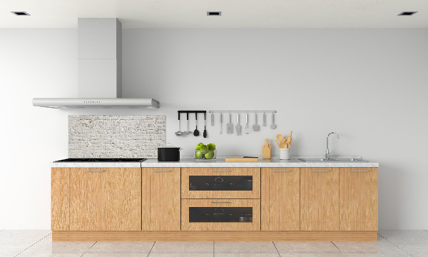 Achterwand keuken Bakstenen muur