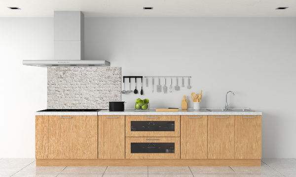 Achterwand keuken Bakstenen muur