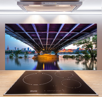 Keuken achterwand Brug in Warschau