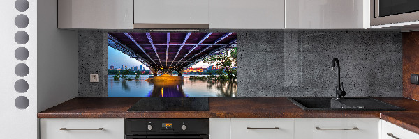 Keuken achterwand Brug in Warschau