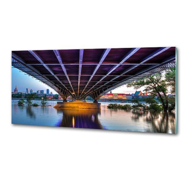 Keuken achterwand Brug in Warschau