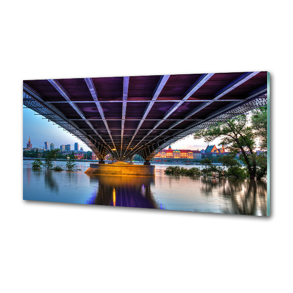 Keuken achterwand Brug in Warschau