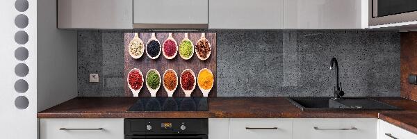 Achterwand keuken Kleurrijke kruiden