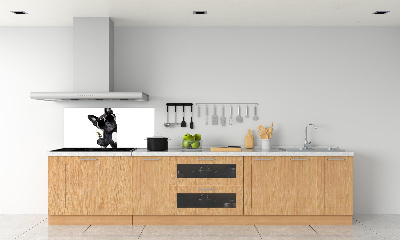 Spatplaat keuken Martini Dog