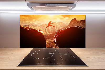 Panel lacobel Skok nad przepaścią